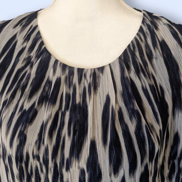 Jones NY Sleeveless Animal Print Top Size 14 - Picture 2 of 6
